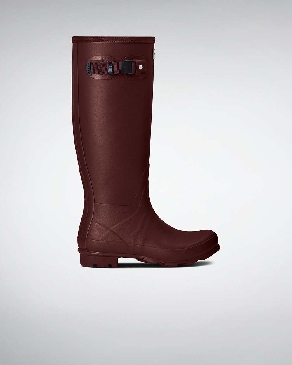 Women Hunter Norris Field | Tall Rain Boots Purple Red | NZ-95618-VWYN